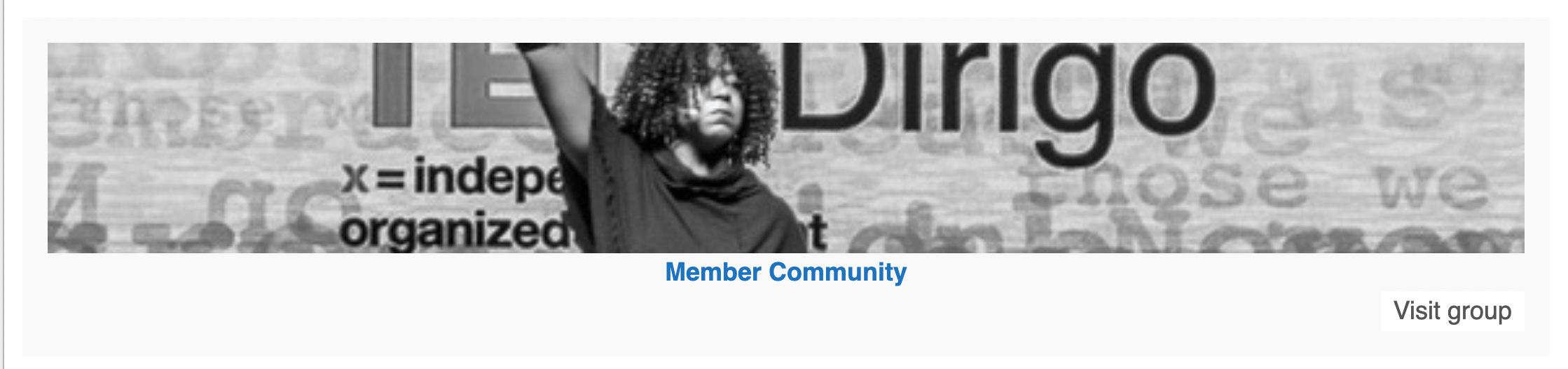 Member Community Page